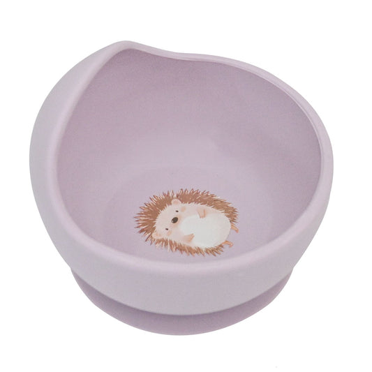 100% Silicone Suction Bowl - Hedgehog