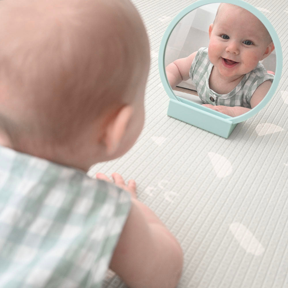 Silicone Tummy Time Mirror - Round