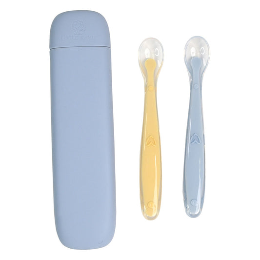 Travel Spoon Set - Blue