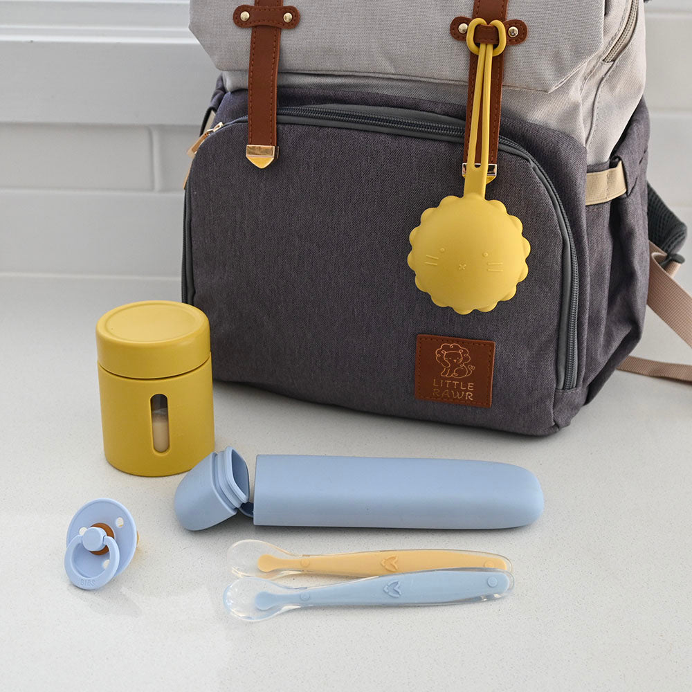 Travel Spoon Set - Blue